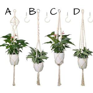 LAST CHANCE TO BUY - Macrame Plant Hangers - Indoor Macrame Hanging Planters